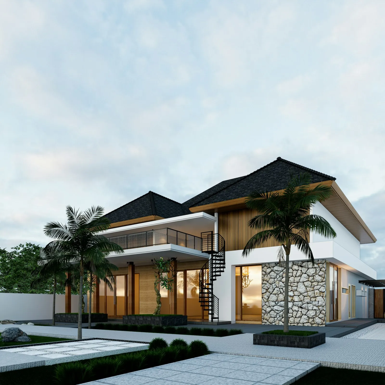 Ölüdeniz Doğa Evleri – Villa dış görünüm